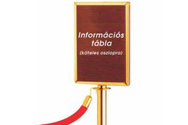 Information sign