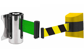Wall mounted barrier