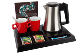 Welcome tray